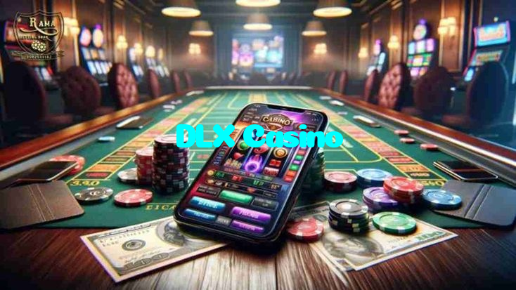 DLX Casino casino presented on mobile device in Pakistan with slots and live games